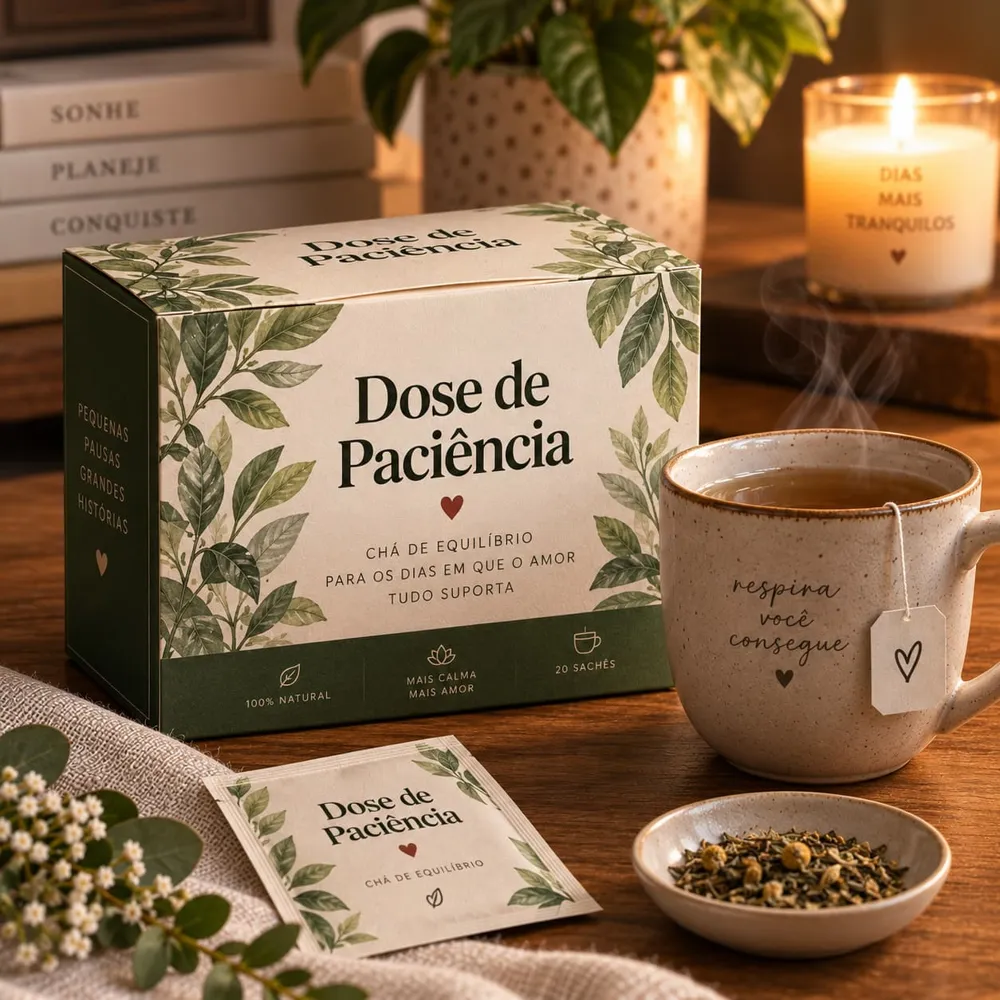 Uma dose extra de paciência, porque o amor tudo suporta