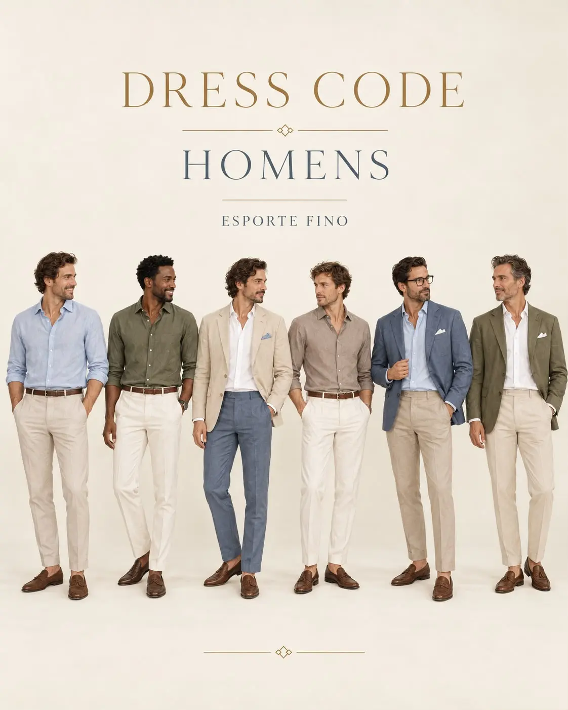 Dress code esporte fino — homens